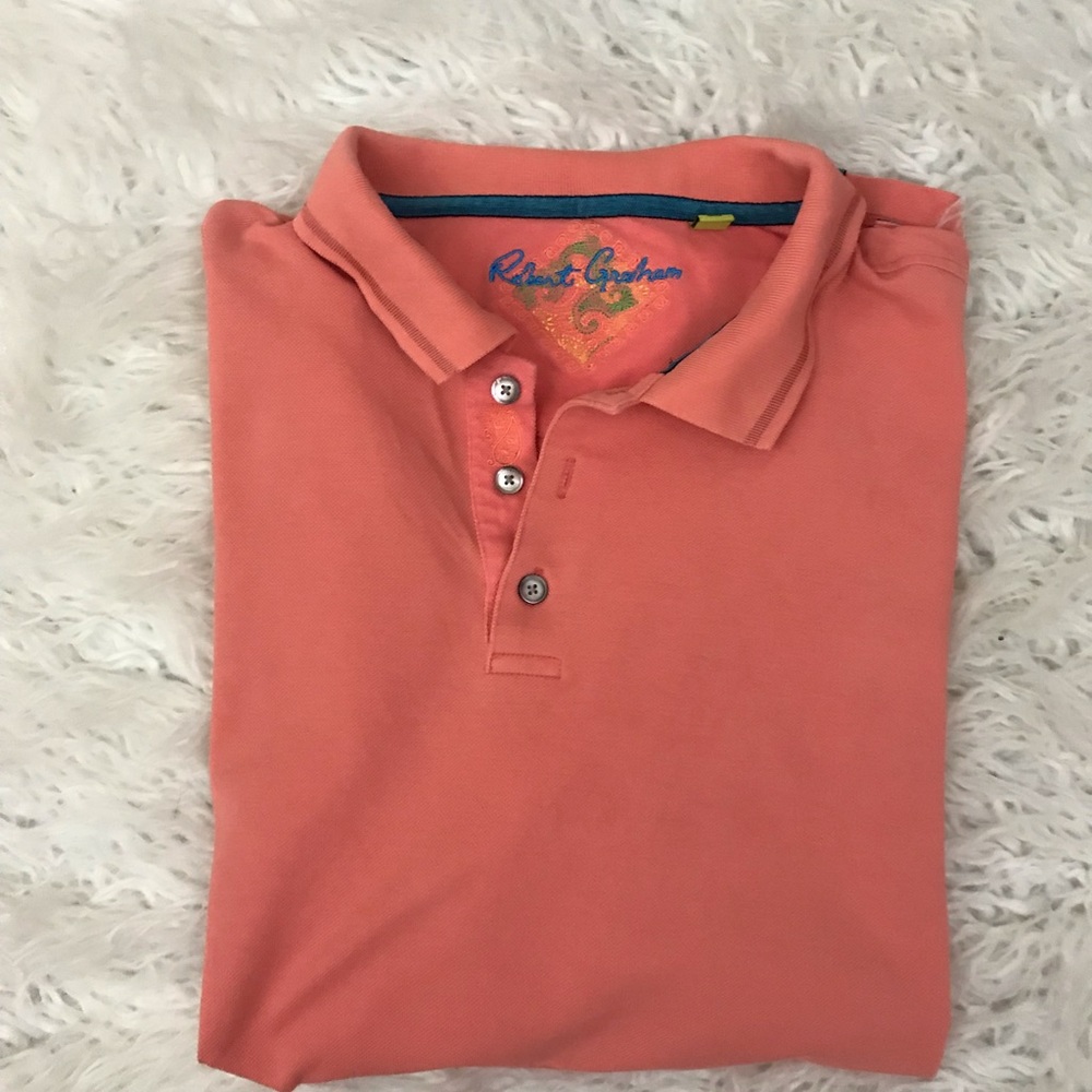 Robert Graham polo shirt size 2XL